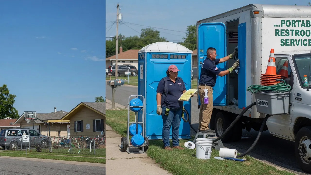 Portable Toilet Rental in Mogadore, OH near me
